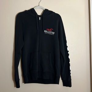 Mens Hollister zip-up hoodie